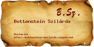 Bottenstein Szilárda névjegykártya